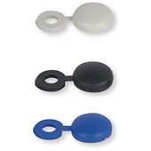 Afdekkap voor blindklink-paraplunagel platbolkop Ø 9,6 mm geel